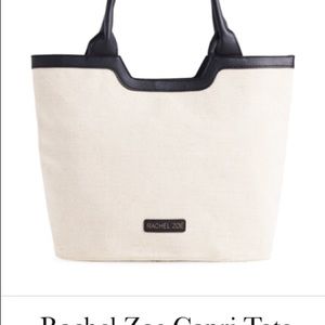 Rachel Zoe Black and Cream Tote